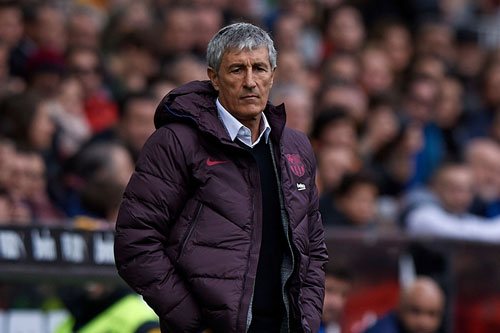 Setien hy vọng đón tân binh trước khi chuyển nhượng mùa Đông đóng cửa