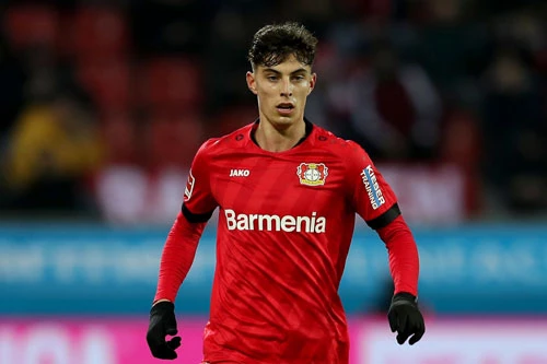 =5. Kai Havertz (Bayer Leverkusen, 20 tuổi, 90 triệu euro).