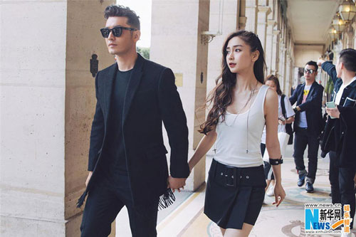 Cùng nhau làm từ thiện, Huỳnh Hiểu Minh - Angelababy xóa tan tin đồn hôn nhân rạn nứt
