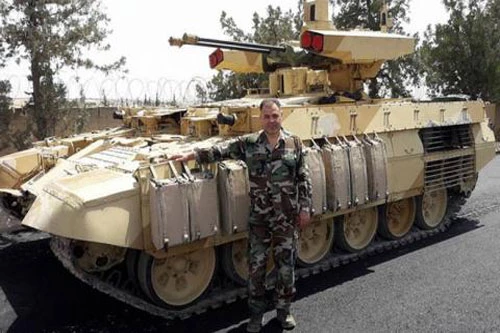 Xe Terminator-2 xuất hiện tại Syria.