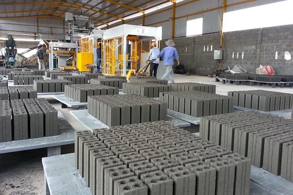 Yêu cầu đối với dự án đầu tư sản xuất vật liệu xây dựng