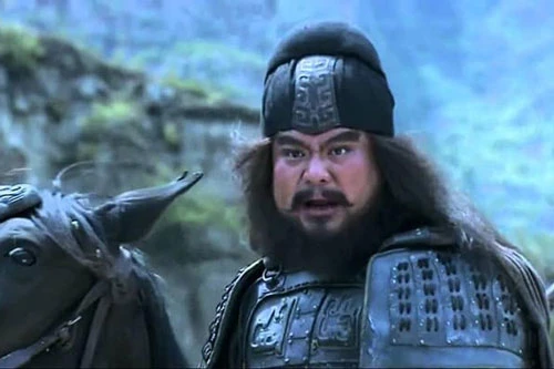 Tạo hình Trương Phi trong phim.