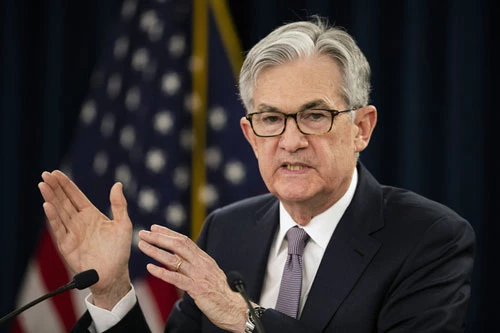 Ông Jerome Powell, Chủ tịch Cục Dự trữ Liên bang Mỹ. Ảnh: AP.