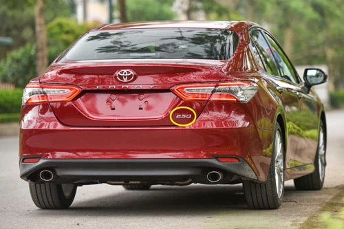 Toyota Camry phiên bản 2.5Q. Ảnh: Autodaily.