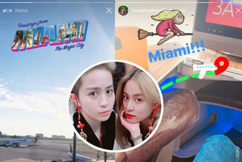 Hoàng Thùy Linh sang Mỹ dự sự kiện, Gil Lê đã lập tức gác công việc đi tháp tùng?