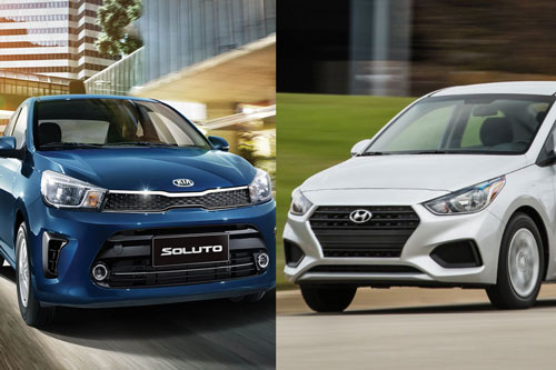 So sánh Kia Soluto với Hyundai Accent
