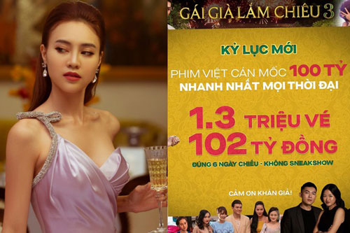 "Gái già lắm chiêu 3" của Lan Ngọc vừa công bố kỷ lục bán vé 102 tỷ đã bị dân mạng thi nhau bóc mẽ "nổ quá đà"