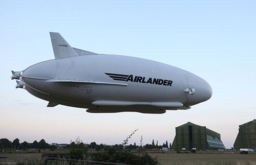 Anh bắt đầu sản xuất khinh khí cầu Airlander 10