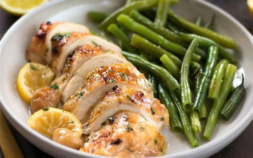Cách chế biến món ức gà cho người giảm cân