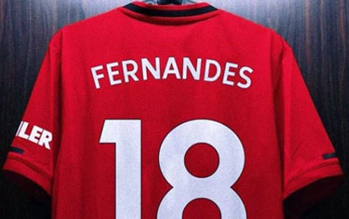 Bruno Fernandes chọn áo số 18.