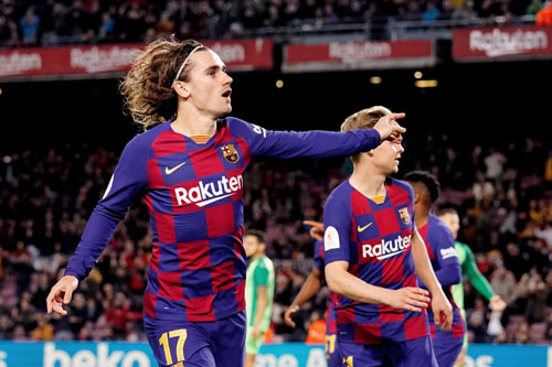 Griezmann & Messi rực sáng giúp Barca vào tứ kết cúp Nhà vua