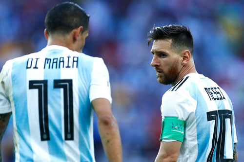 Di Maria xếp Messi vượt trên Rooney, Ibra và Ronaldo