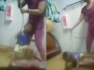 Xác minh thông tin bé trai bị mẹ cột dây vào cổ, bạo hành dã man