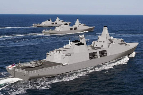 Anh bắt đầu chế tạo tàu khu trục hạng nhẹ Type 31