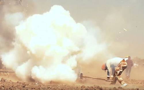 Chát chúa lễ hội ‘búa nổ’ ở Mexico