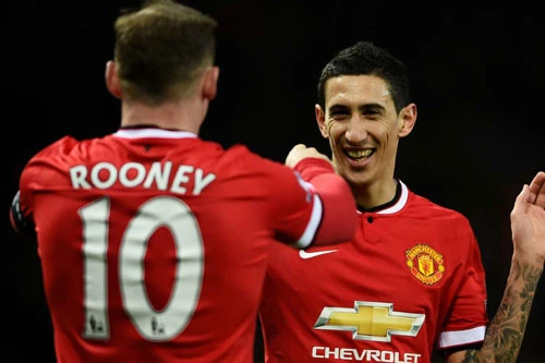 Di Maria bày tỏ sự tôn trọng tuyệt đối dành cho Rooney dù thời gian gắn bó không dài