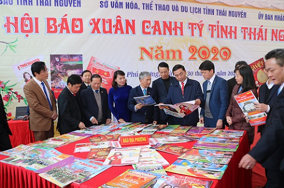 Thái Nguyên: Khai mạc Hội Báo xuân Canh Tý 2020