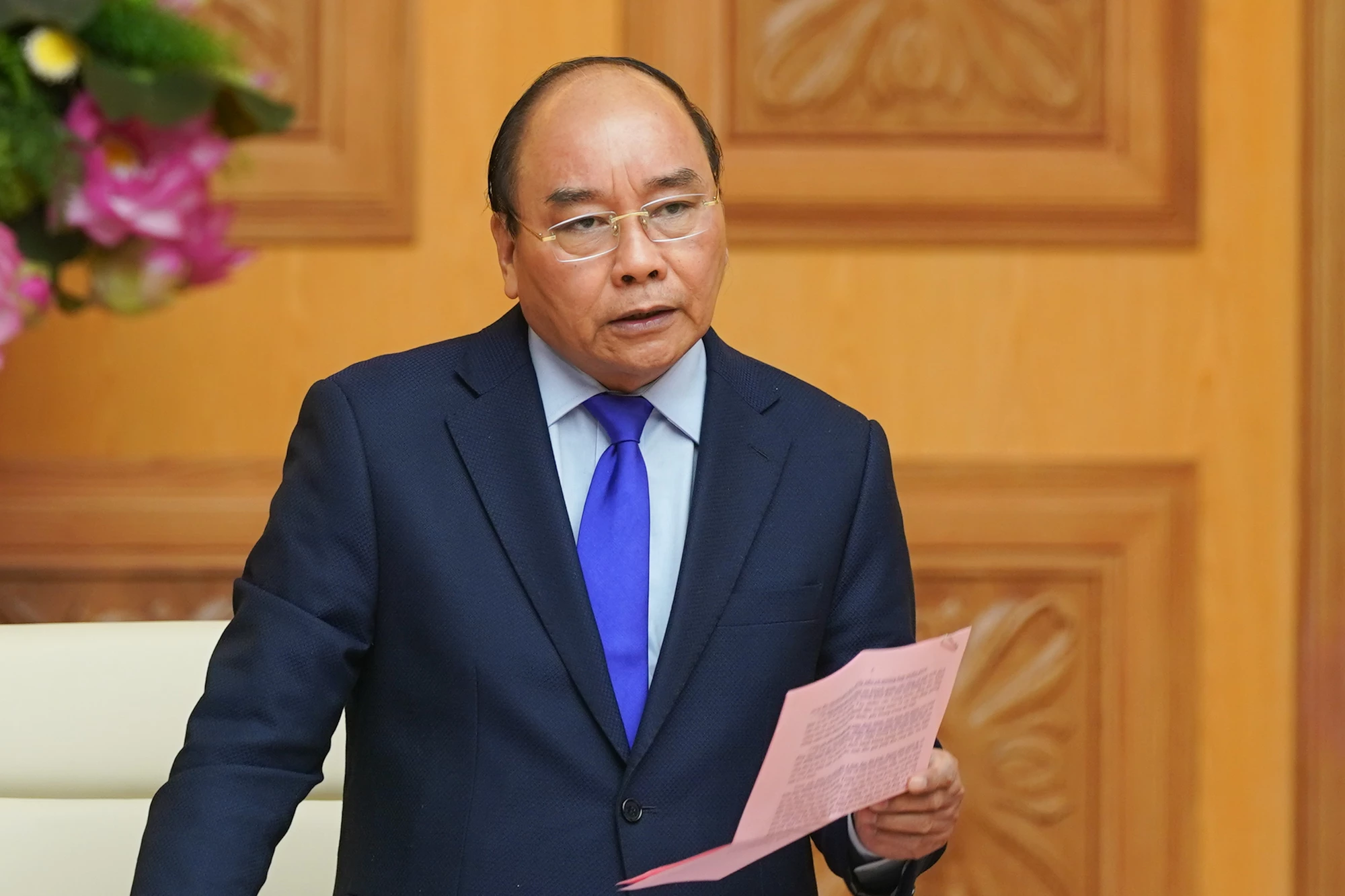 Prime Minister Nguyen Xuan Phuc instructed to strengthen Corona prevention.