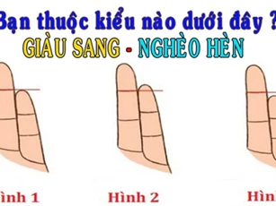 Chỉ 1 phút nhìn ngón tay út thấy ngay vận mệnh sang hèn ai cũng xem được