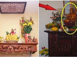 Đặt bàn thờ né những đại kỵ này, gia chủ được bề trên thương mến lộc chảy vào nhà như thác lũ