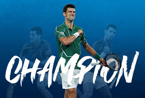 Australia mở rộng 2020: Novak Djokovic lên ngôi lần thứ 8 sau 5 set kịch tính