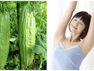 Trị hôi nách siêu nhanh với mướp đắng đơn giản tại nhà