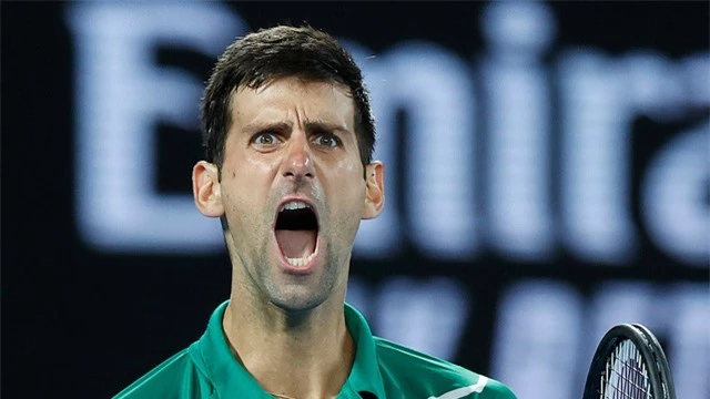 Australia mở rộng 2020: Novak Djokovic lên ngôi lần thứ 8 sau 5 set kịch tính - Ảnh 3.