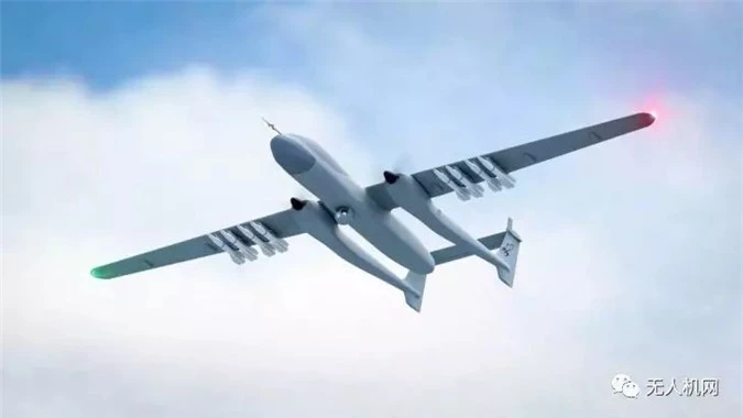 Máy bay không người lái ba động cơ đầu tiên của Trung Quốc được bay thử - Hình 2 May bay khong nguoi lai ba dong co dau tien cua Trung Quoc duoc bay thu-Hinh-2