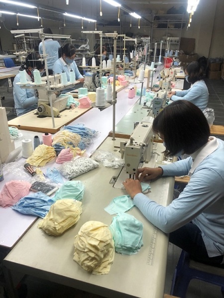 Nhiều doanh nghiệp sẵn sàng cung ứng số lượng lớn khẩu trang kháng khuẩn