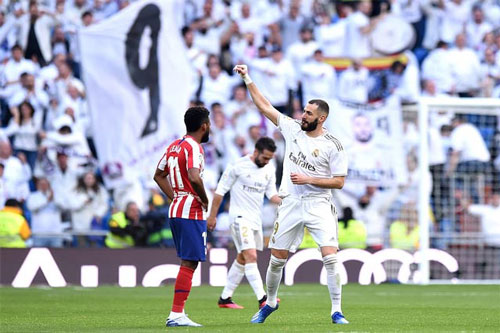 Kết quả Real 1-0 Atletico: Benzema lập công, Atletico trả giá vì công cùn