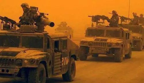 Quân đội Iraq vào tình thế “thập tử nhất sinh” khi phải đối mặt với liên minh do Mỹ dẫn đầu ở Trung Đông. Nguồn: Sohu.
