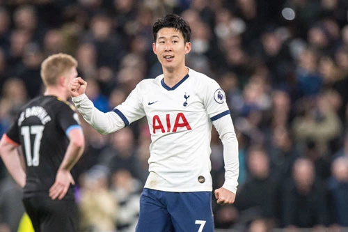 Tiền đạo: Son Heung-min (Tottenham).