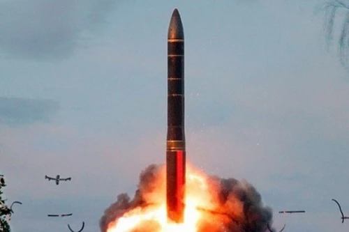 Tên lửa hạt nhân Nga là mối đe dọa nghiêm trọng đối với lực lượng Mỹ và Nhật Bản. Ảnh: TASS.