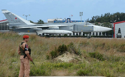 Máy bay không người lái tấn công căn cứ Nga ở Syria