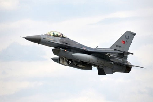 Thổ Nhĩ Kỳ điều F-16 đáp trả cáo buộc Syria tấn công chết 4 quân nhân