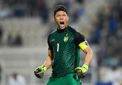 Thủ môn số 1 Thái Lan từng lỡ cơ hội gia nhập Man Utd