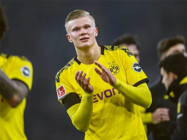 Haaland ghi 7 bàn sau 2 trận đấu đầu cho Dortmund