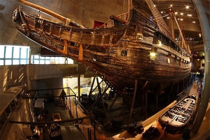 Siêu tàu chiến Vasa mới xuất phát 20 phút đã chìm - Ảnh 4.