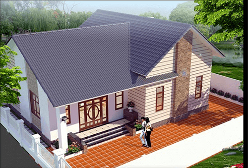 Chỉ từ 200 – 250 triệu đã có ngay 1 căn nhà cấp 4 rộng rãi đẹp “mê ly”, cho các cặp vợ chồng trẻ vào tham khảo 