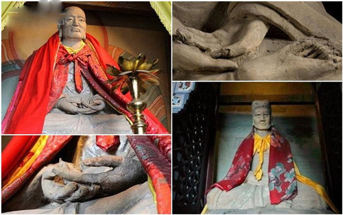 Ngôi miếu kỳ dị nhất Trung Quốc: Trong mỗi pho tượng là 1 thân người, chế tạo trên "nhục thân" của cao tăng