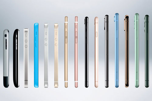 Nhìn lại những mẫu iPhone từng xuất hiện trong lịch sử