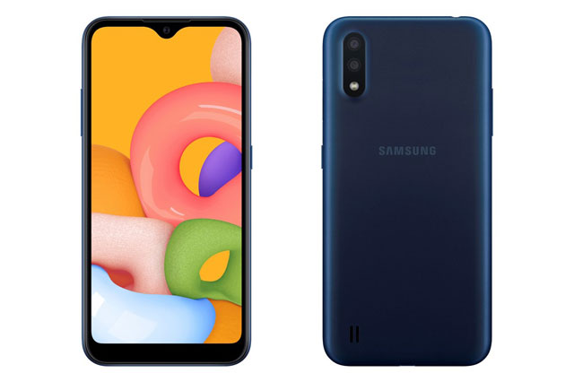 Trên tay Samsung Galaxy A01, giá 2,79 triệu đồng tại Việt Nam