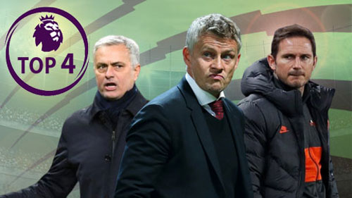 Cuộc đua top 4 Ngoại hạng Anh: Chelsea, Tottenham, M.U có lợi thế hơn?