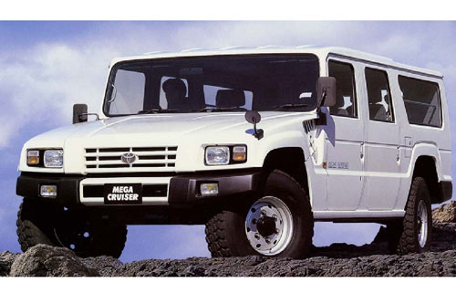 Chi tiết xe SUV Toyota Mega Cruiser hàng hiếm