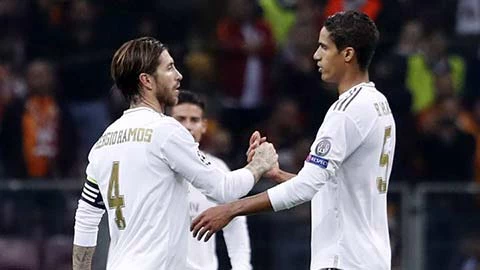 Ramos & Varane đang là chốt chặn đáng tin cậy dưới thời Zidane