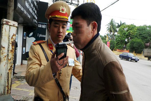 Xử phạt gần 20.000 trường hợp vi phạm nồng độ cồn trên cả nước