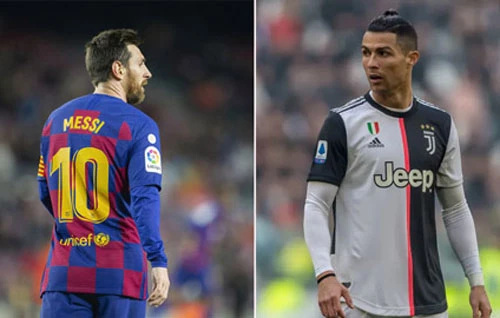 Messi và Ronaldo.