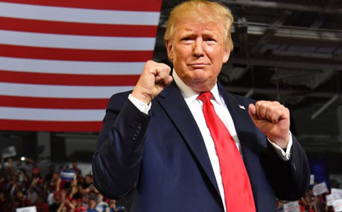 Ông Trump giành chiến thắng đầu tiên trong cuộc chạy đua tái tranh cử