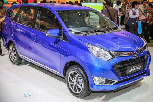 8. Daihatsu Sigra (doanh số: 52.283 chiếc).