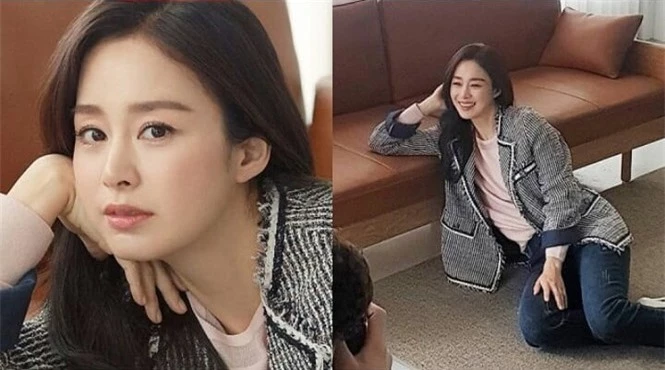 Kim Tae Hee đẹp như nữ thần ở tuổi 39 - ảnh 7